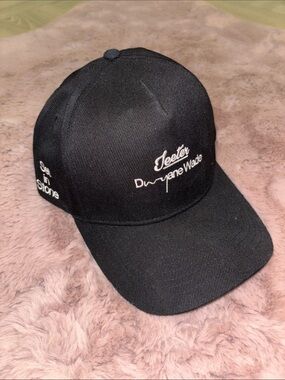 NEW Jeeter Dwayne Wade Black Embroidered Baseball Cap